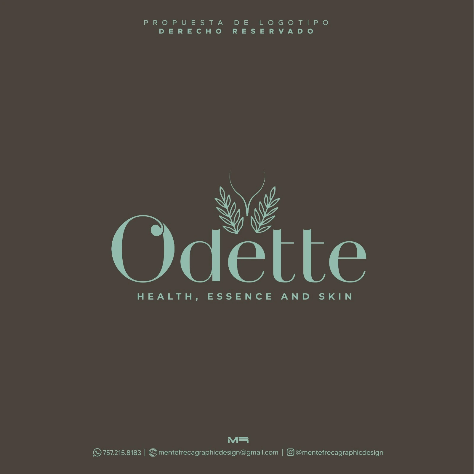 Odette Logo with Dark Background